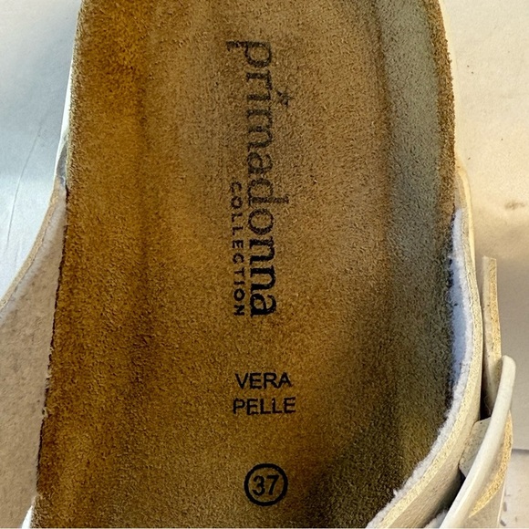 Primadonna Collection Sandals Size 37 White - Picture 12 of 13
